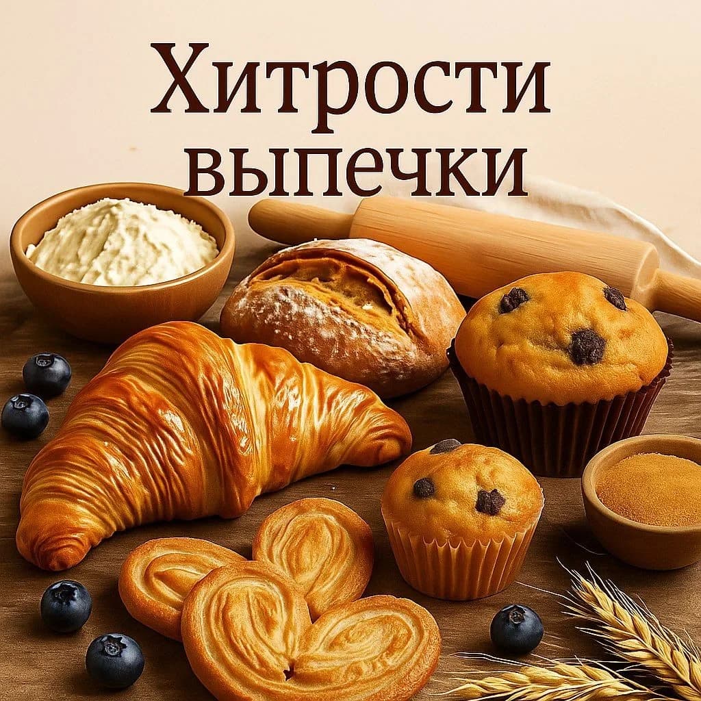 
ХИТРОСТИ ВЫПЕЧКИ🥨
